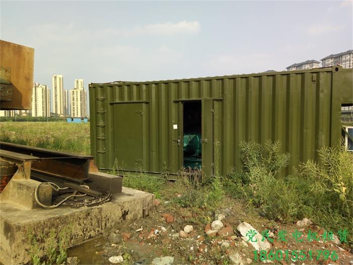 江蘇常（cháng）州發電機出租租賃工程租用300KW發電機組發電（diàn）施工現場